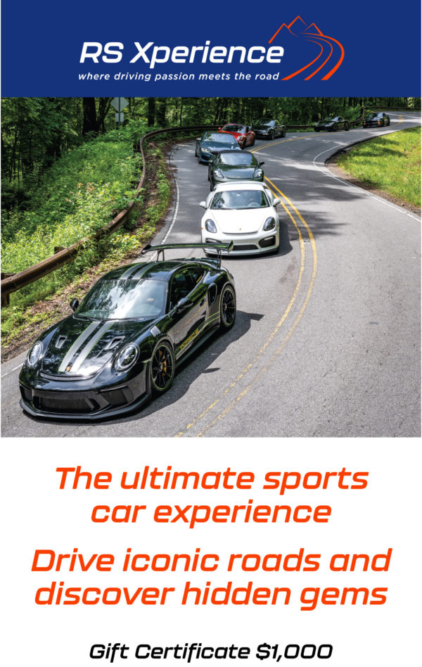 RS Xperience 1000 dollar gift certificate card